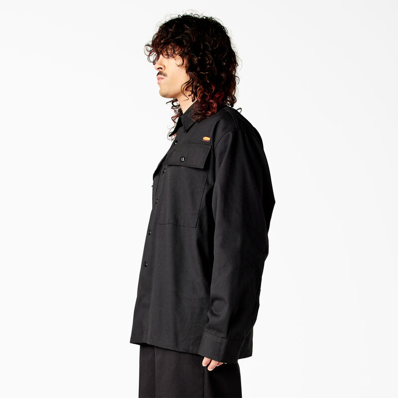 Dickies X Willy Chavarria Long Sleeve Work Shirt Black ID-6tkIjQSL