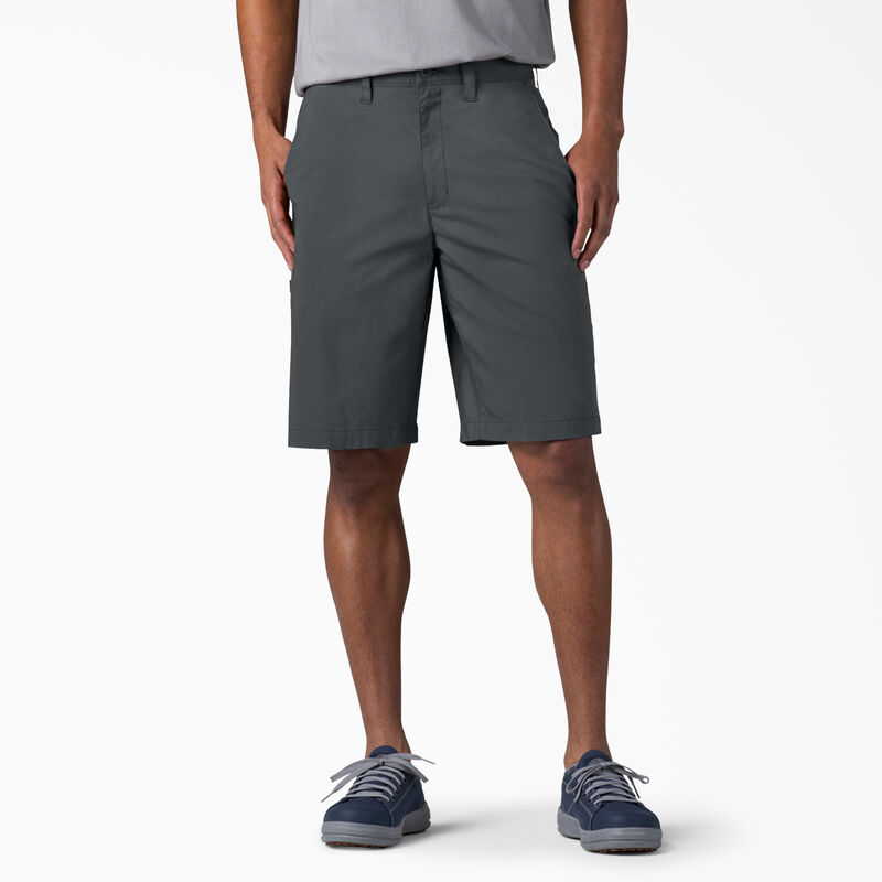 Dickies FLEX Cooling Regular Fit Utility Shorts, 11" Charcoal Gray ID-6ucRFBfJ