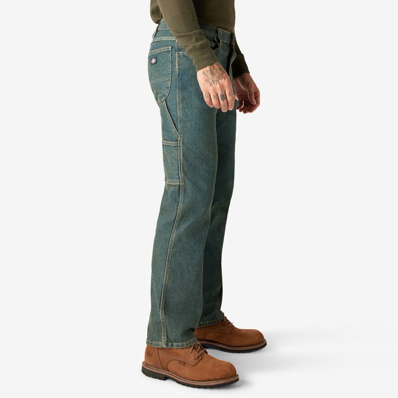Dickies FLEX Relaxed Fit Carpenter Jeans Heritage Tinted Khaki ID-6ujmIYNb