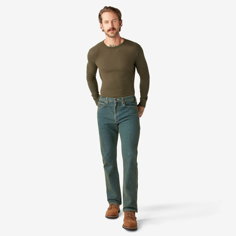 Dickies FLEX Relaxed Fit Carpenter Jeans Heritage Tinted Khaki ID-6ujmIYNb