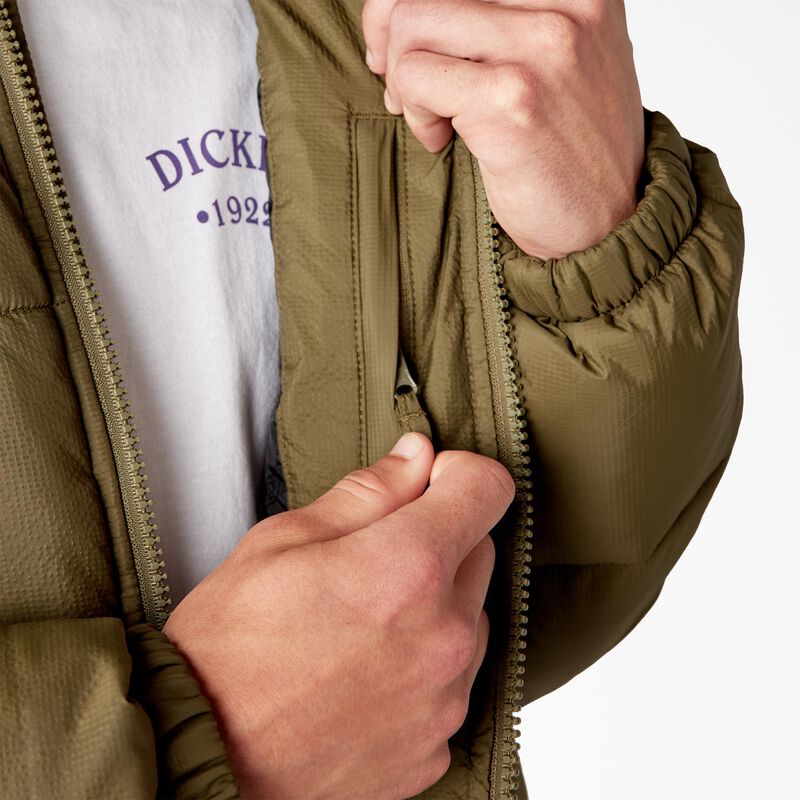 Dickies Waldenburg Puffer Jacket Military Green ID-7OPRDVrt
