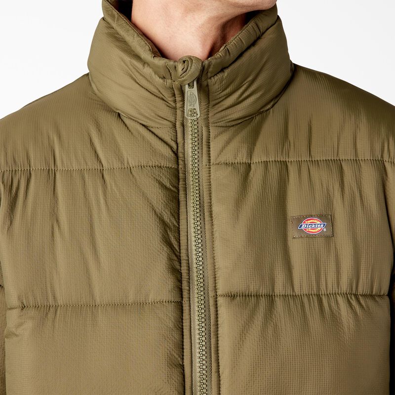 Dickies Waldenburg Puffer Jacket Military Green ID-7OPRDVrt