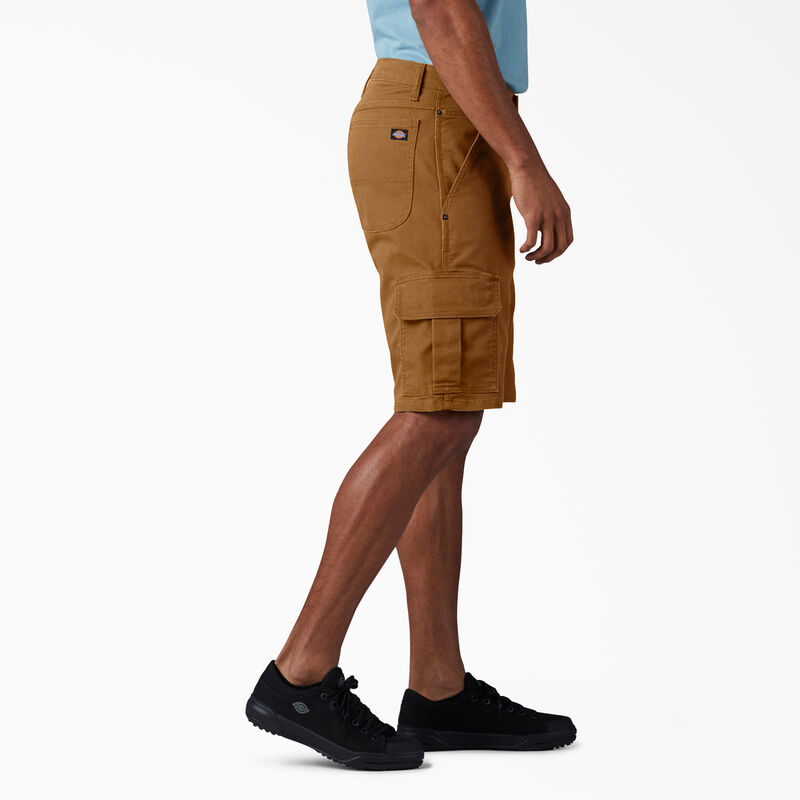Dickies FLEX Relaxed Fit Duck Cargo Shorts, 11