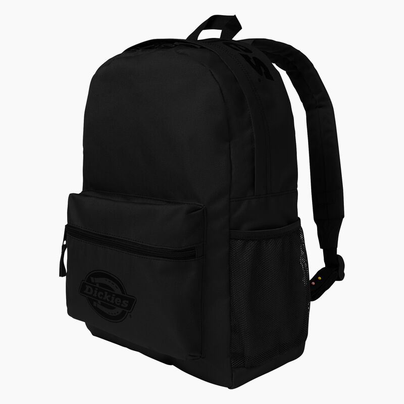 Dickies Logo Backpack Black w/ Black Logo ID-7cVFtltT