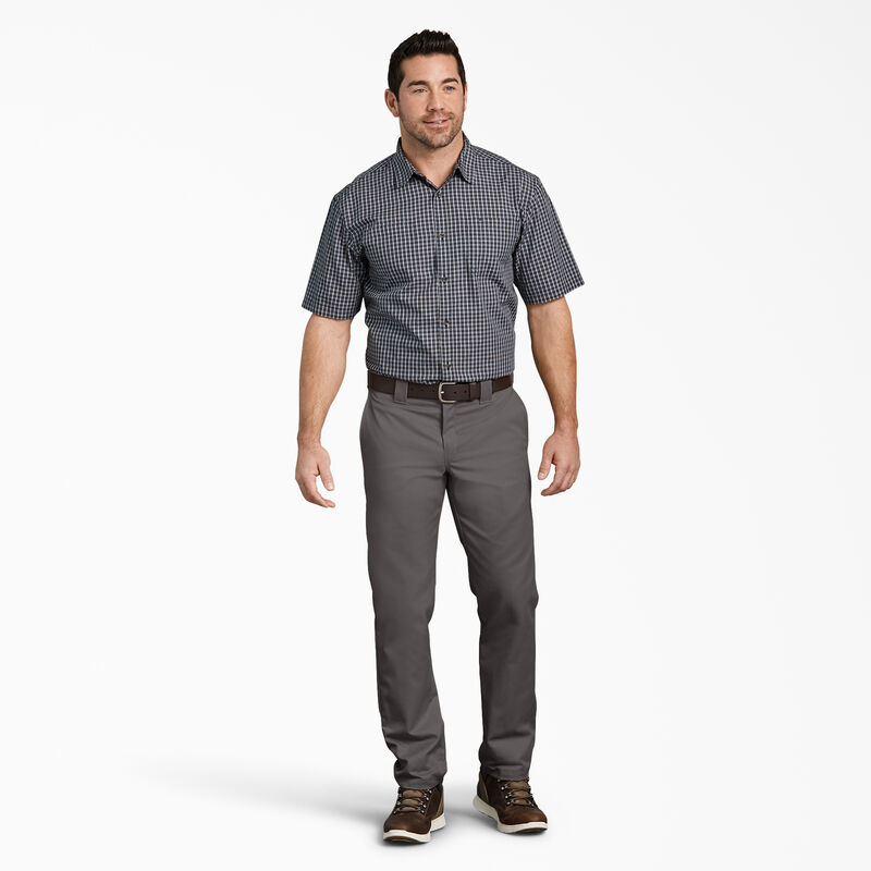 Dickies Slim Fit Tapered Leg Multi-Use Pocket Work Pants Gravel Gray ID-7nhifHtz