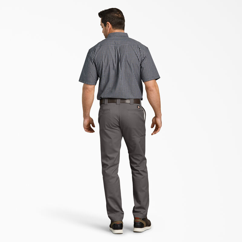 Dickies Slim Fit Tapered Leg Multi-Use Pocket Work Pants Gravel Gray ID-7nhifHtz