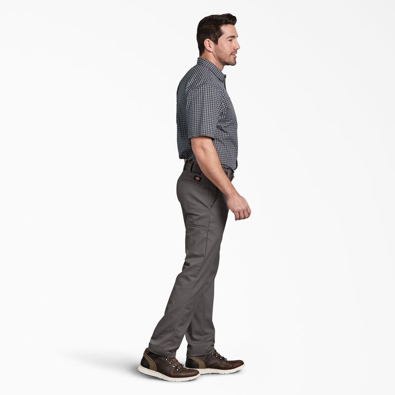 Dickies Slim Fit Tapered Leg Multi-Use Pocket Work Pants Gravel Gray ID-7nhifHtz