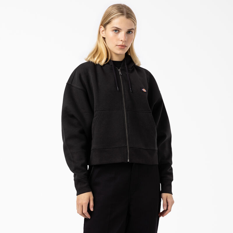 Dickies Oakport Zip Hoodie Black ID-7odhwdCj