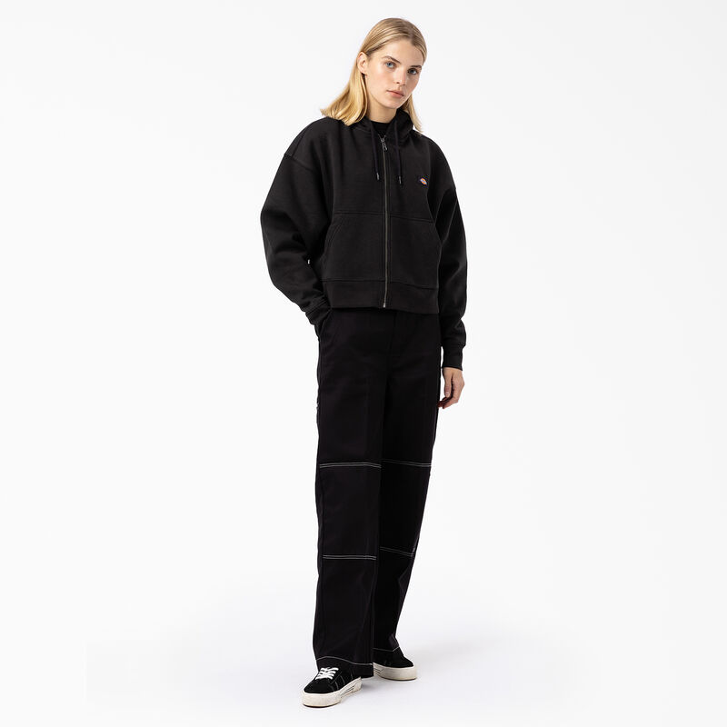 Dickies Oakport Zip Hoodie Black ID-7odhwdCj