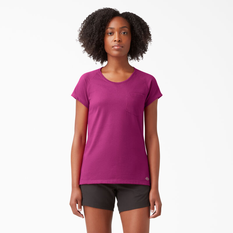 Dickies Cooling Short Sleeve Pocket T-Shirt Festival Fuchsia ID-7u0m7BJx