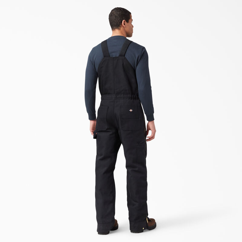 Dickies Duck Insulated Bib Overalls Black ID-85YaZKFu
