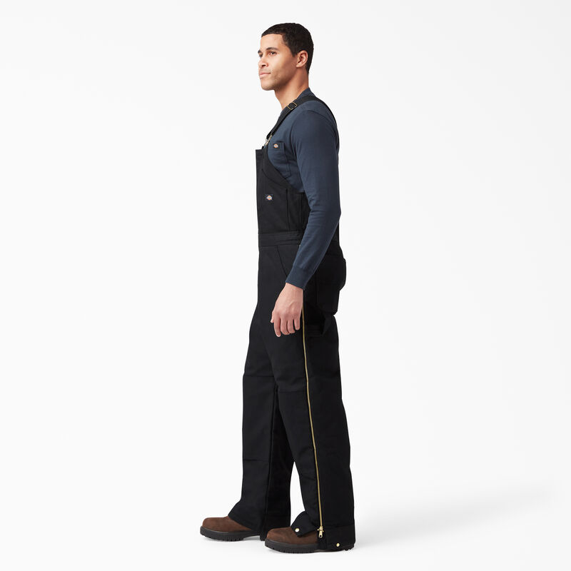 Dickies Duck Insulated Bib Overalls Black ID-85YaZKFu