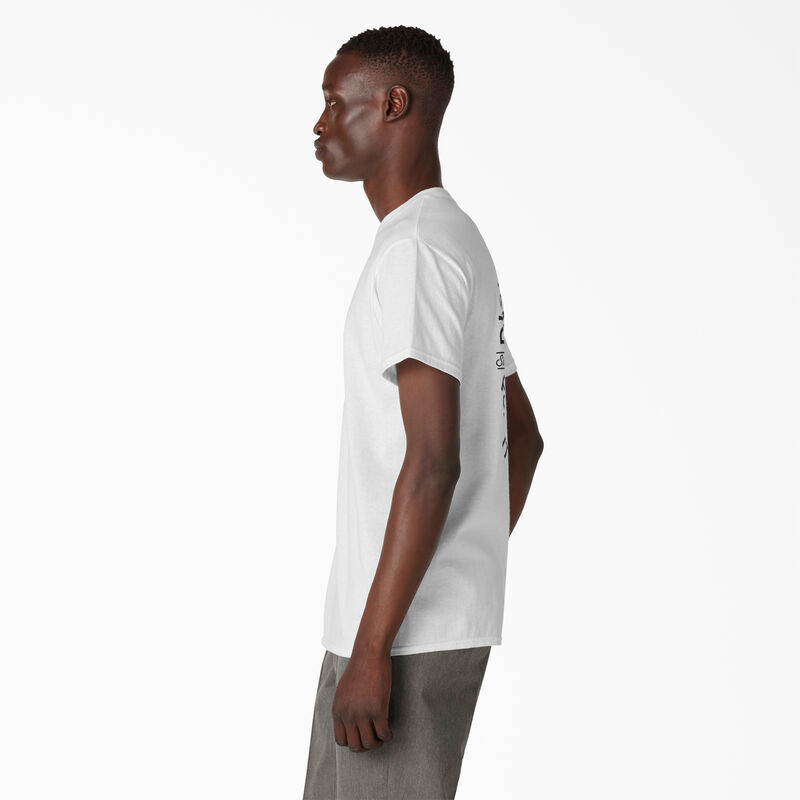 Dickies Rose Workwear Graphic T-Shirt White ID-87P0WexB