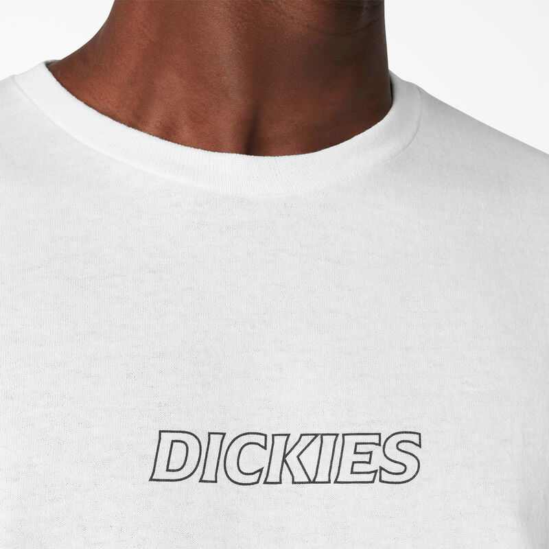 Dickies Rose Workwear Graphic T-Shirt White ID-87P0WexB
