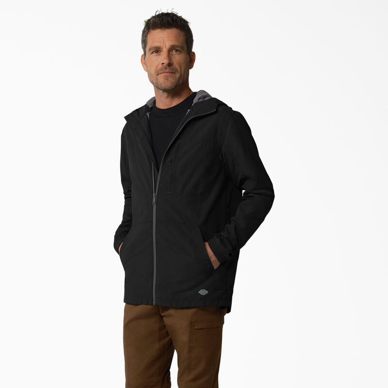 Dickies ProTect Cooling Hooded Ripstop Jacket Black ID-8CGbX9Nf