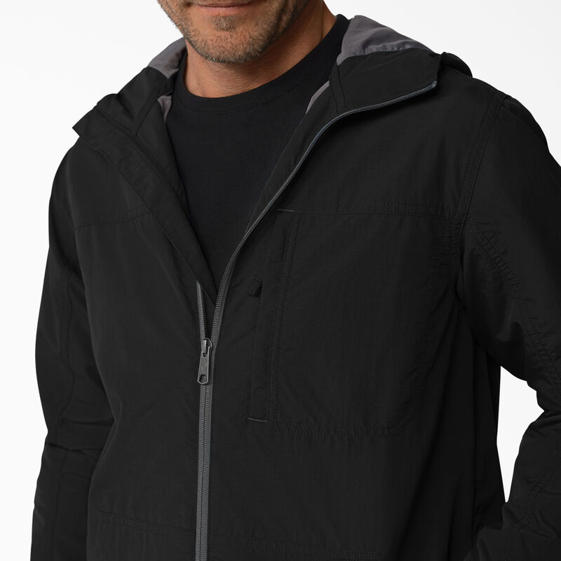 Dickies ProTect Cooling Hooded Ripstop Jacket Black ID-8CGbX9Nf