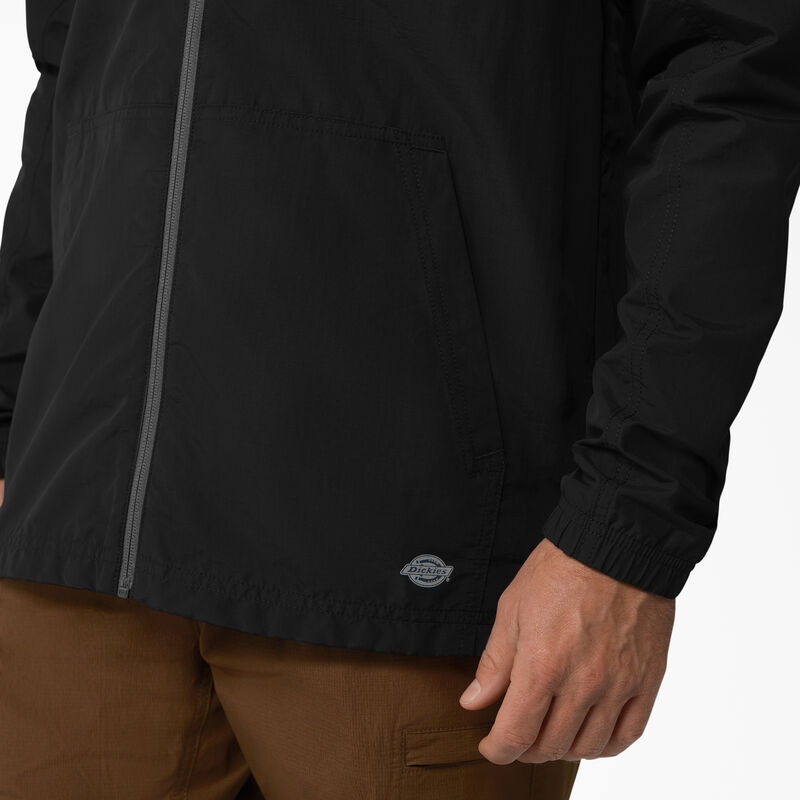 Dickies ProTect Cooling Hooded Ripstop Jacket Black ID-8CGbX9Nf