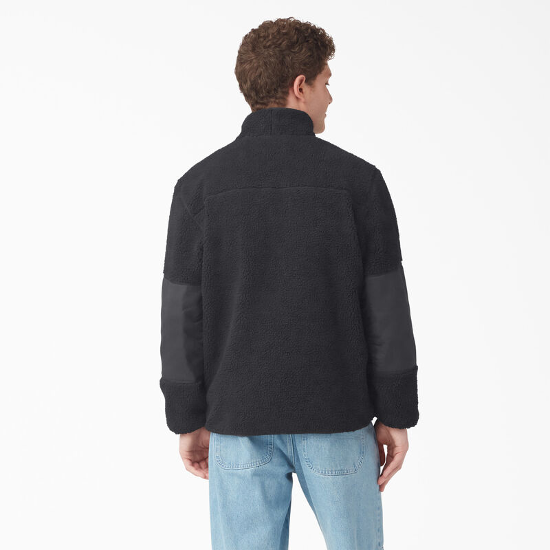 Dickies Red Chute Fleece Jacket Black ID-8G6fpPRv