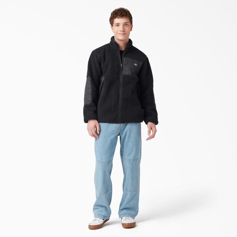 Dickies Red Chute Fleece Jacket Black ID-8G6fpPRv