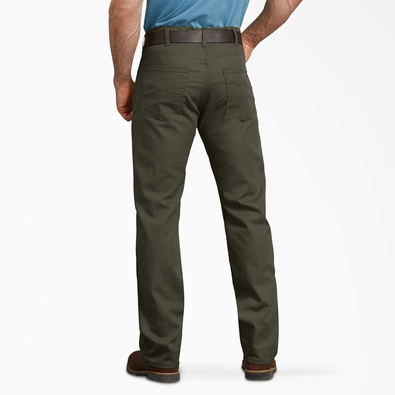 Dickies Regular Fit Duck Pants Stonewashed Moss Green ID-8LmVNB80