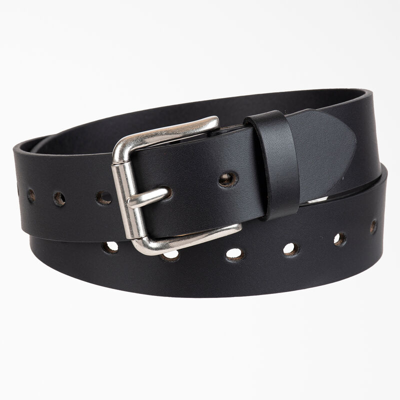Dickies Perforated Leather Belt Black ID-8N8sH9J3