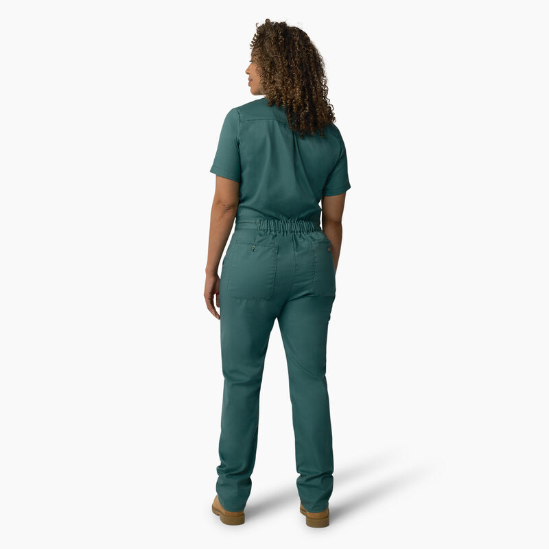 Dickies FLEX Cooling Short Sleeve Coveralls Lincoln Green ID-8WRAJg2O