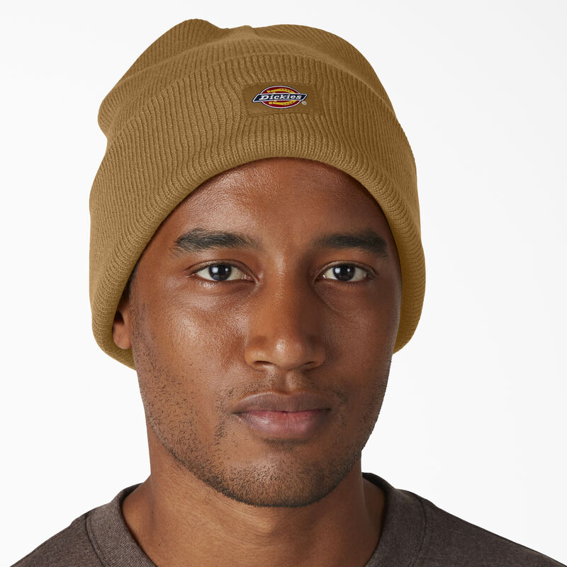 Dickies Cuffed Knit Beanie Brown Duck ID-8XfeIQr5