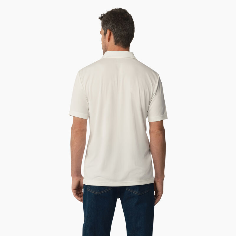 Dickies Short Sleeve Performance Polo Shirt White ID-8d843NyU