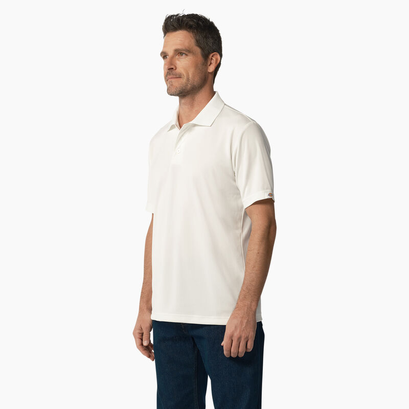 Dickies Short Sleeve Performance Polo Shirt White ID-8d843NyU