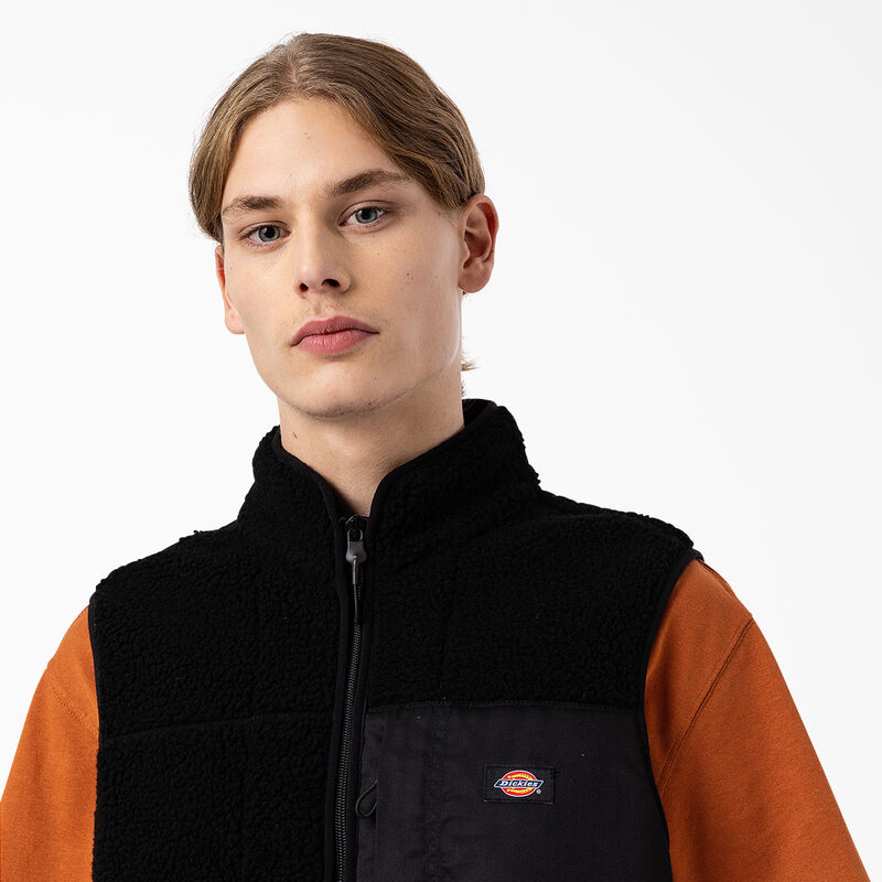 Dickies Red Chute Vest Black ID-8gtXDWvM