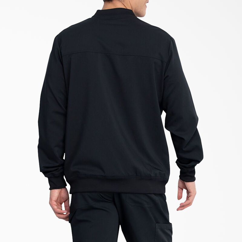 Dickies Men's Balance Zip Front Scrub Jacket Black ID-8jZx9NQI