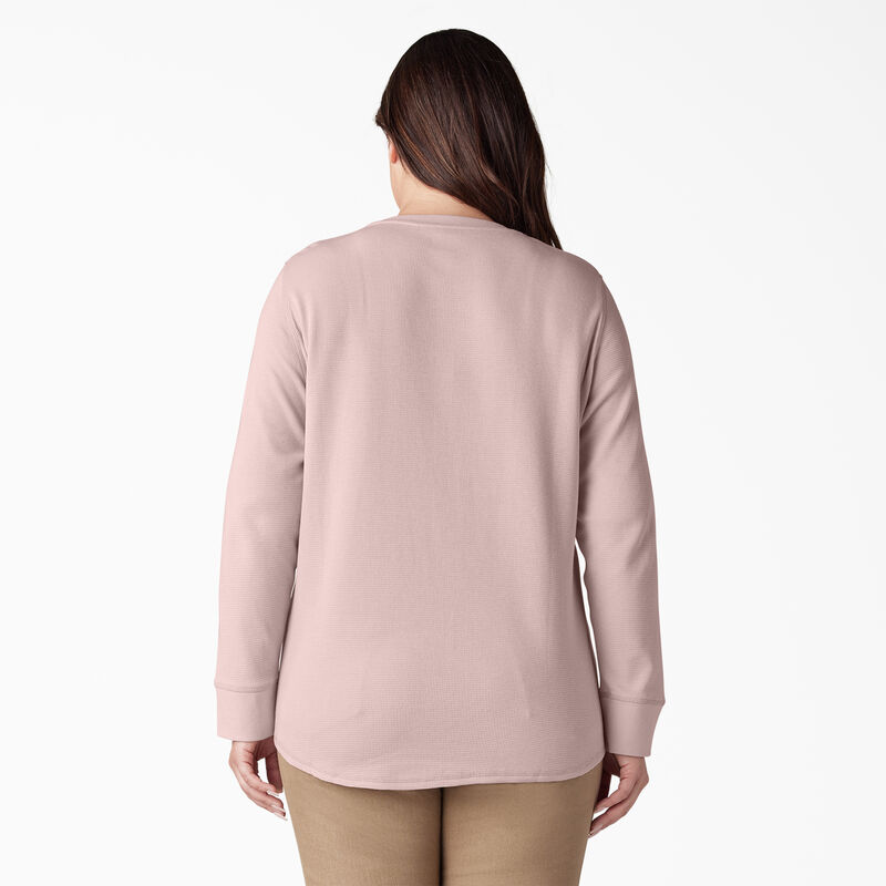 Dickies Plus Long Sleeve Thermal Shirt Peach Whip ID-8mFnbhM4
