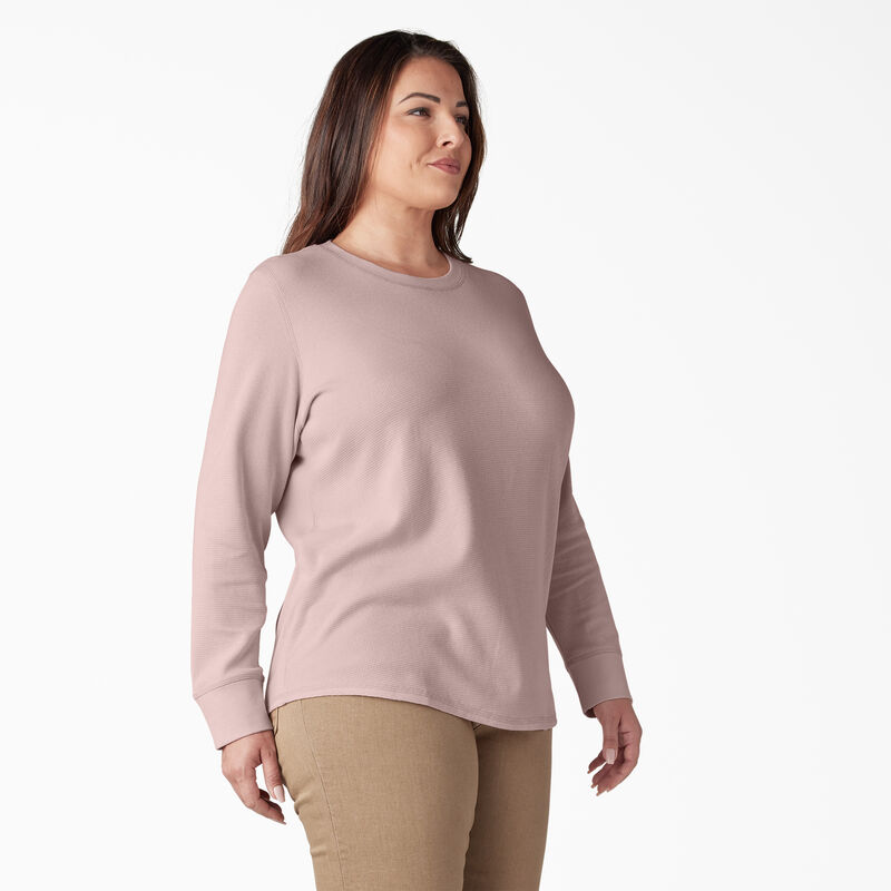 Dickies Plus Long Sleeve Thermal Shirt Peach Whip ID-8mFnbhM4