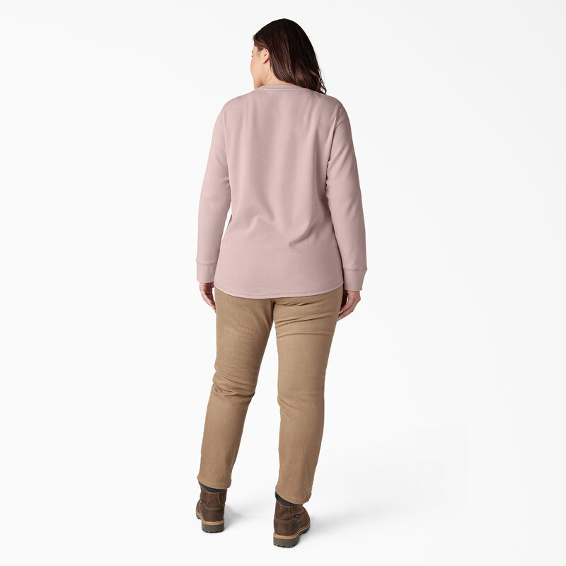 Dickies Plus Long Sleeve Thermal Shirt Peach Whip ID-8mFnbhM4