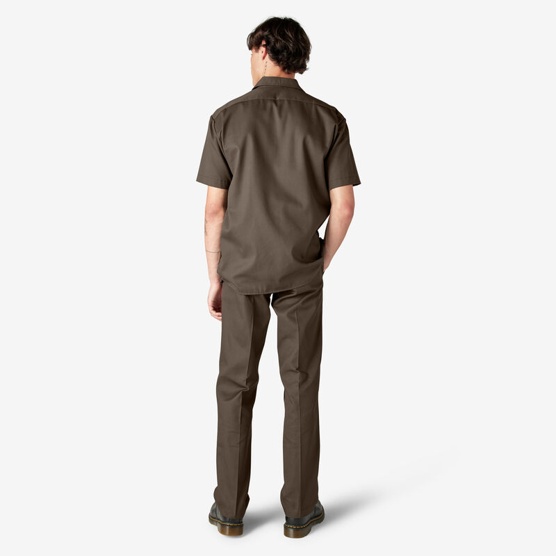 Dickies Short Sleeve Work Shirt Mushroom ID-8otEA8vQ