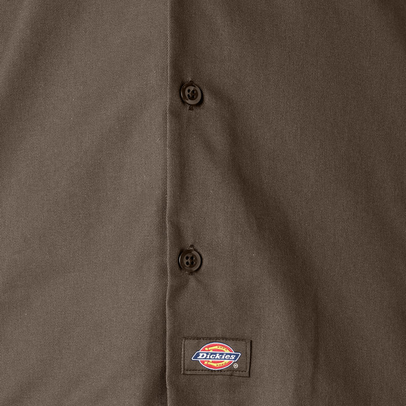 Dickies Short Sleeve Work Shirt Mushroom ID-8otEA8vQ