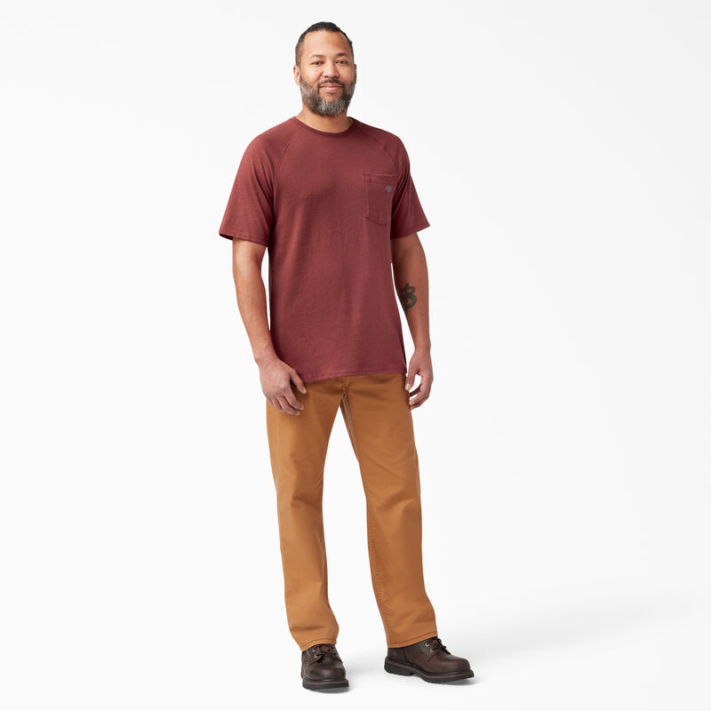 Dickies Cooling Short Sleeve Pocket T-Shirt Cane Red ID-8qiqXHxo