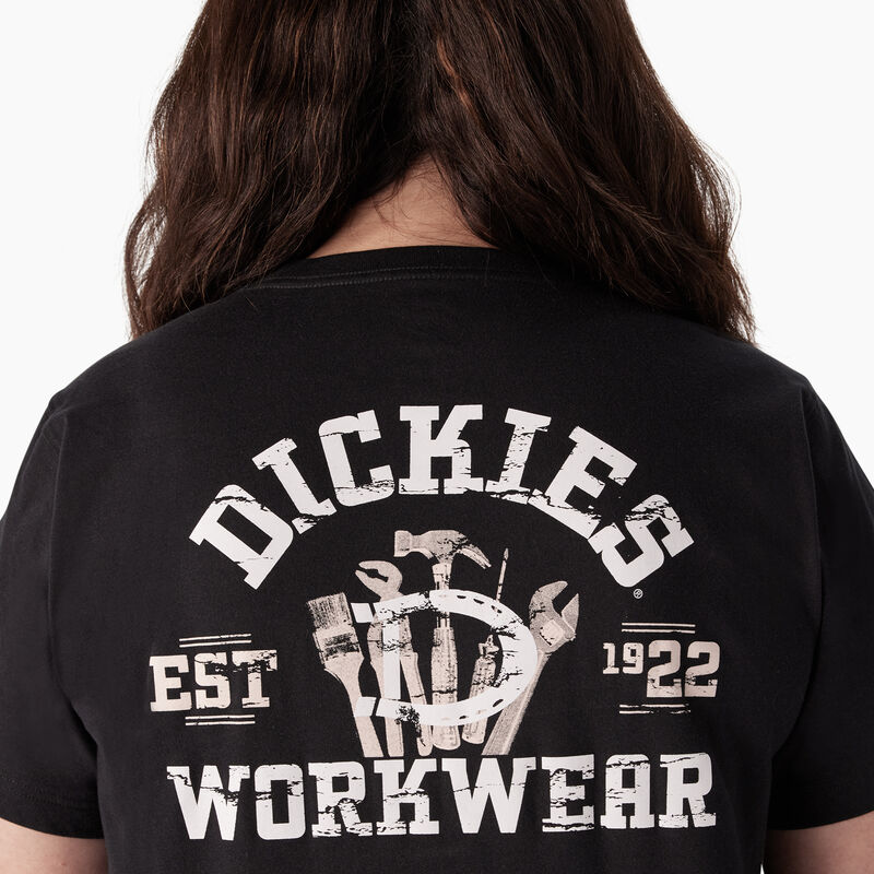 Dickies Plus Heavyweight Workwear Graphic T-Shirt Black ID-8v4MEccx