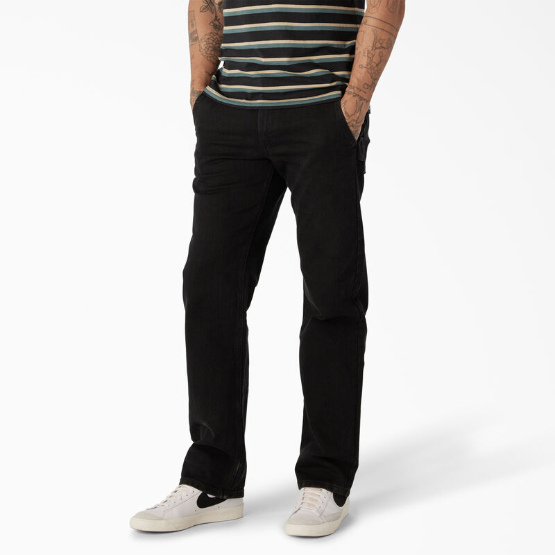 Dickies Skateboarding Regular Fit Utility Jeans Black Denim ID-8wpsT6rl