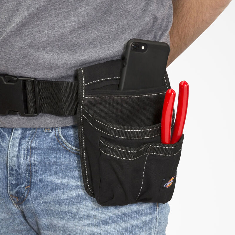 Dickies 4-Pocket Phone & Tool Pouch Black ID-93bs5JCb