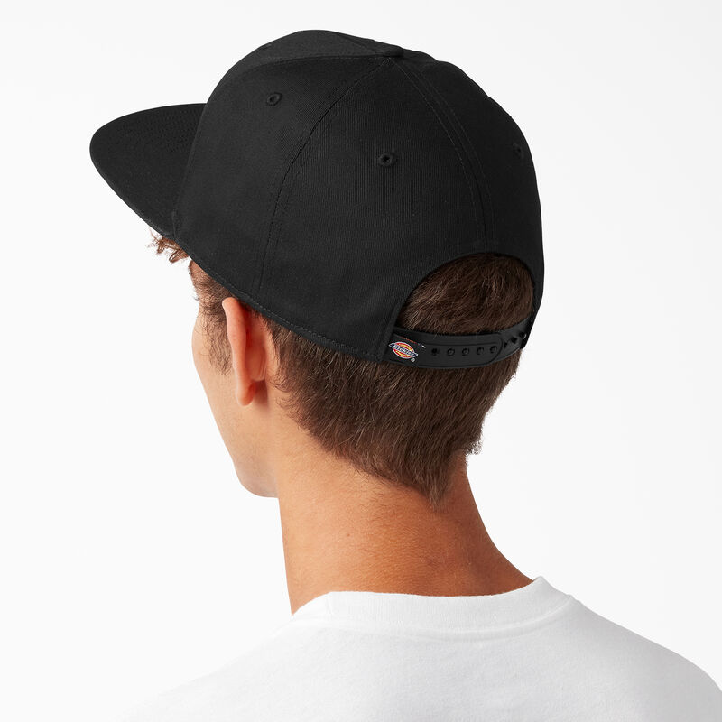 Dickies Skateboarding Flat Bill Cap Black ID-9NVHcudc