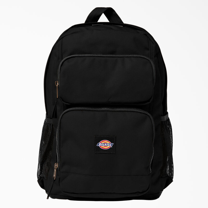 Dickies Double Pocket Backpack Black ID-9OIQuD0e