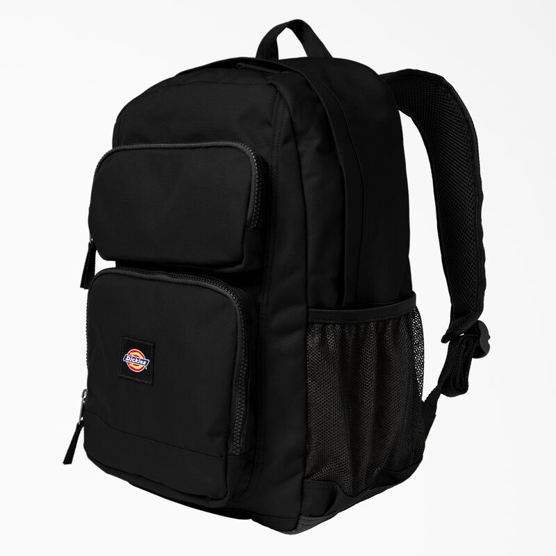 Dickies Double Pocket Backpack Black ID-9OIQuD0e