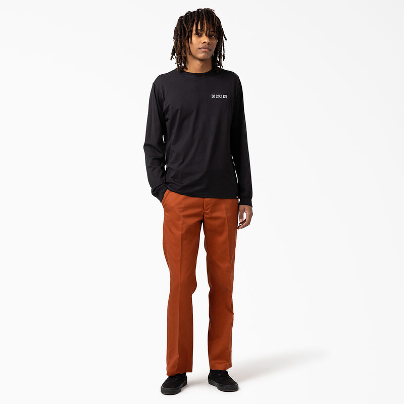 Dickies Cleveland Long Sleeve T-Shirt Black ID-9P9u2Uga