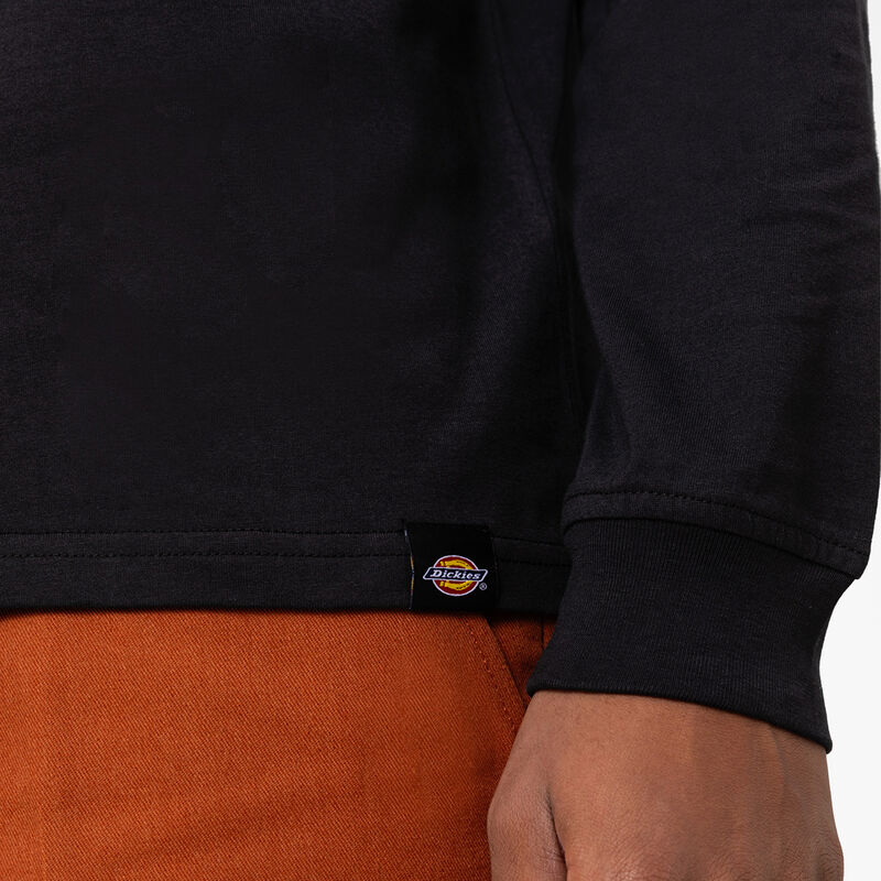 Dickies Cleveland Long Sleeve T-Shirt Black ID-9P9u2Uga