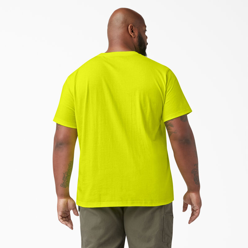 Dickies Heavyweight Neon Short Sleeve Pocket T-Shirt Bright Yellow ID-9PVyzRfw