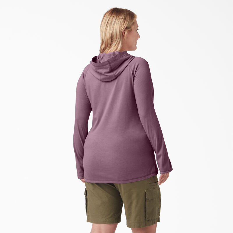 Dickies Plus Cooling Performance Sun Shirt Mauve Shadow Heather ID-9Sa0YCw1