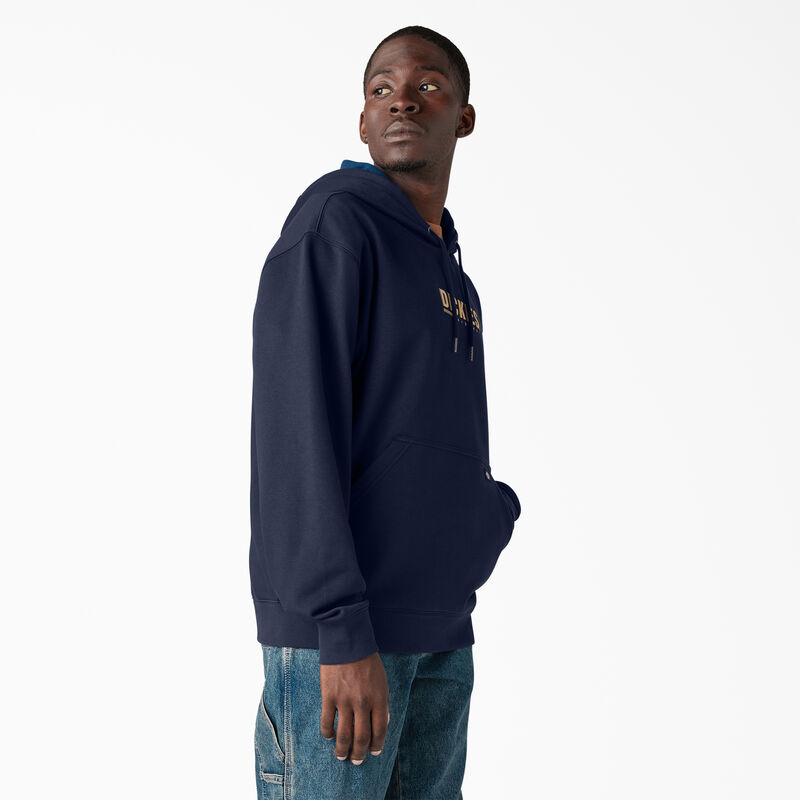 Dickies Water Repellent Workwear Graphic Hoodie Ink Navy ID-9Z3GZWoA