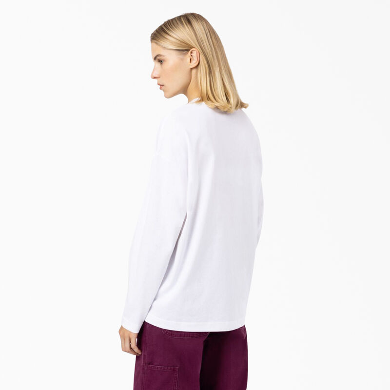 Dickies Summerdale Long Sleeve T-Shirt White ID-9bJhHJmT