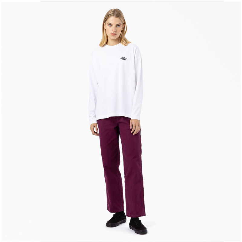 Dickies Summerdale Long Sleeve T-Shirt White ID-9bJhHJmT